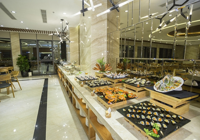Nhà hàng Victoria tại Pavilion Hotel