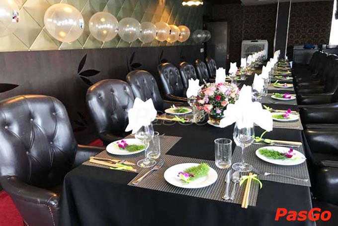 Một góc trang trí xanh mát và ấn tượng tại Memory Lounge