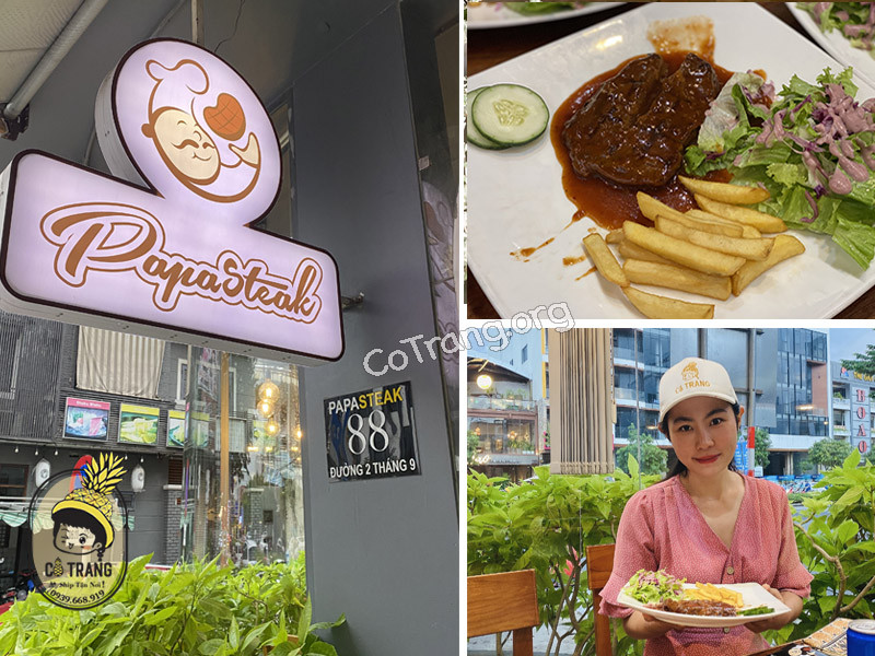Papa Steak Đà Nẵng - Quán Bò Bít Tết Ngon, Menu, Review