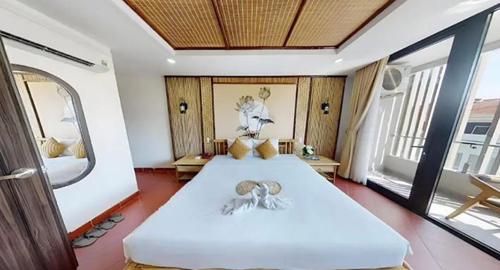 Phòng Superior giường đôi hoặc giường đơn tại Khách sạn Bình Dương Resident Đà Nẵng