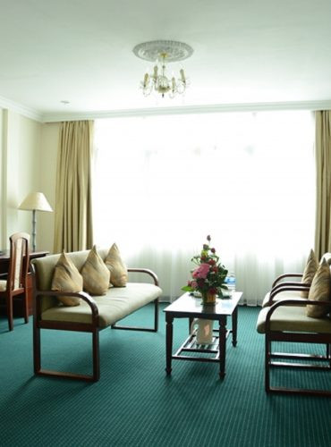 Một phòng nghỉ tiêu chuẩn được trang bị tốt