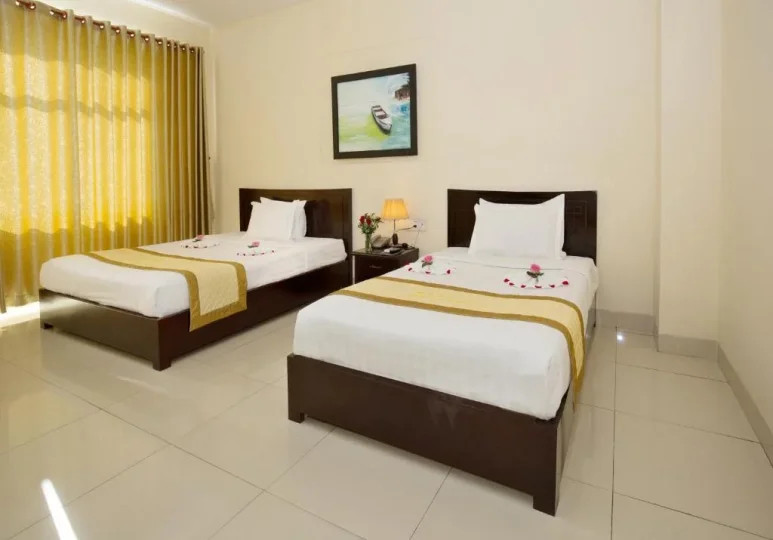 Phòng Twin tại Nữ Hoàng Hotel