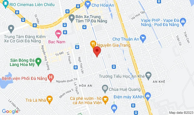 Bản đồ chỉ đường đến nhà hàng Nguyễn Gia Trang