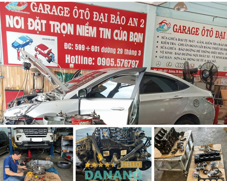 14 Gara Ô tô Uy tín Tại TP. Đà Nẵng: Chăm Sóc Xe Chuyên Nghiệp