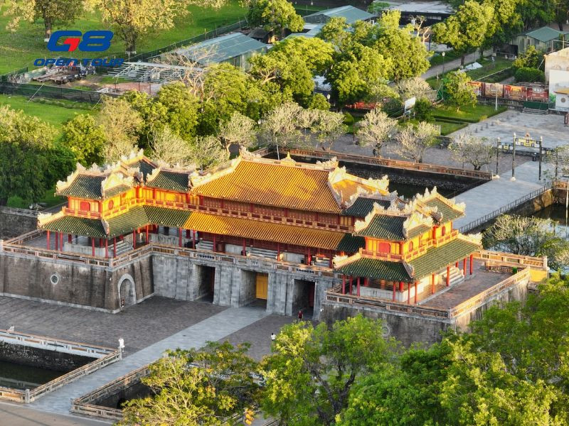 Kiến trúc uy nghiêm của Đại Nội Huế