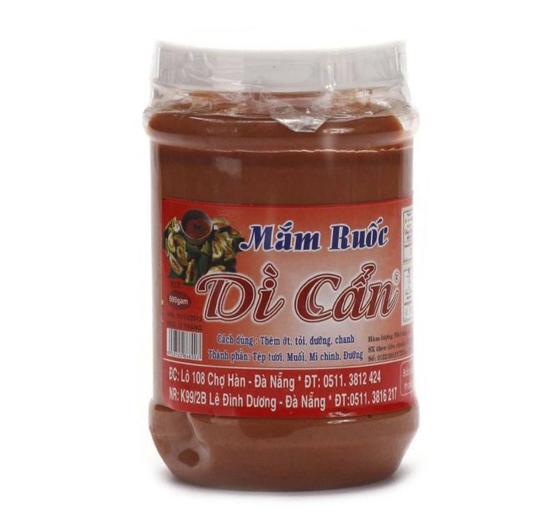 Mắm ruốc Dì Cẩn Đà Nẵng