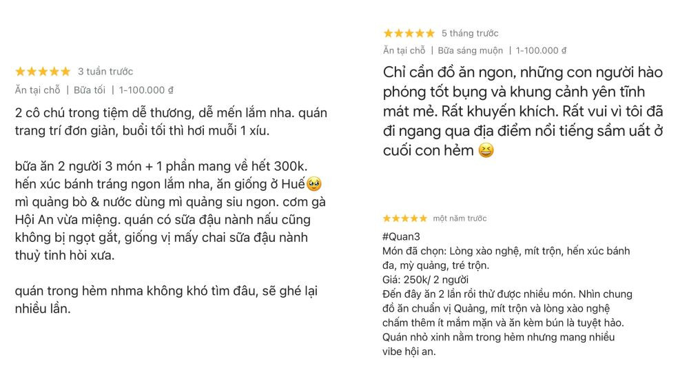 Quán ăn Hàn Phố được nhiều thực khách yêu thích (Ảnh: Google Maps)