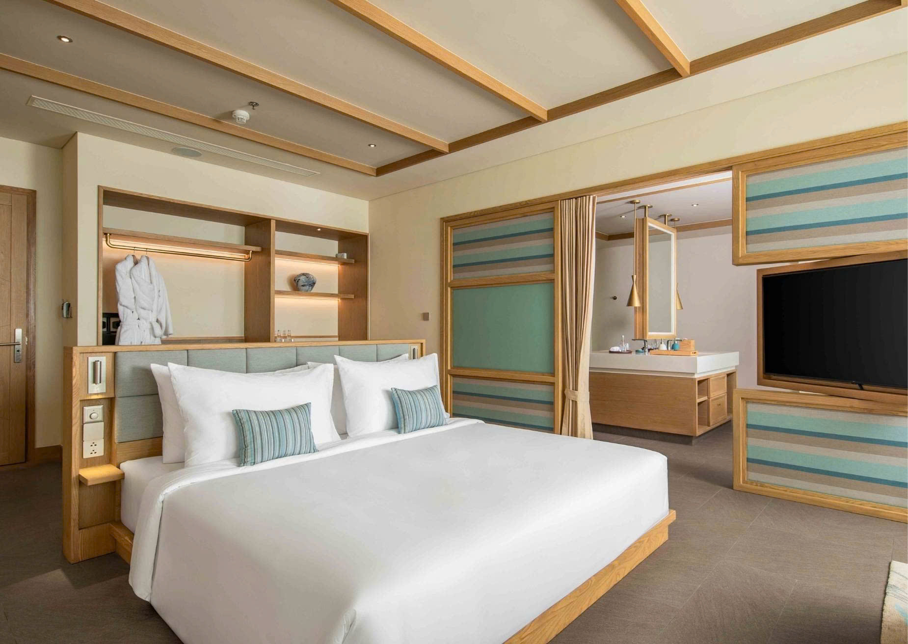 Garden View Suite với tầm nhìn ra vườn xanh mướt