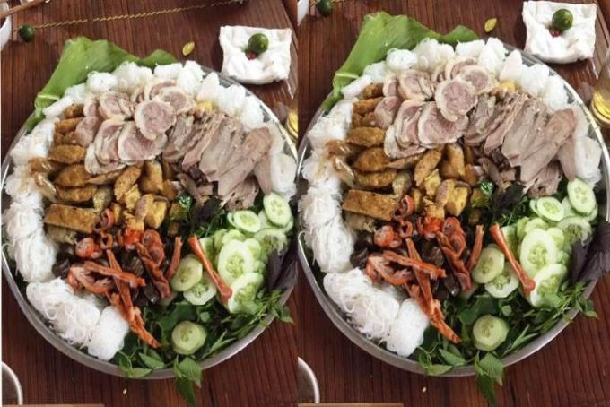 Bún đậu phố cổ cô Tuyến nằm trong ngõ nhưng luôn đông khách