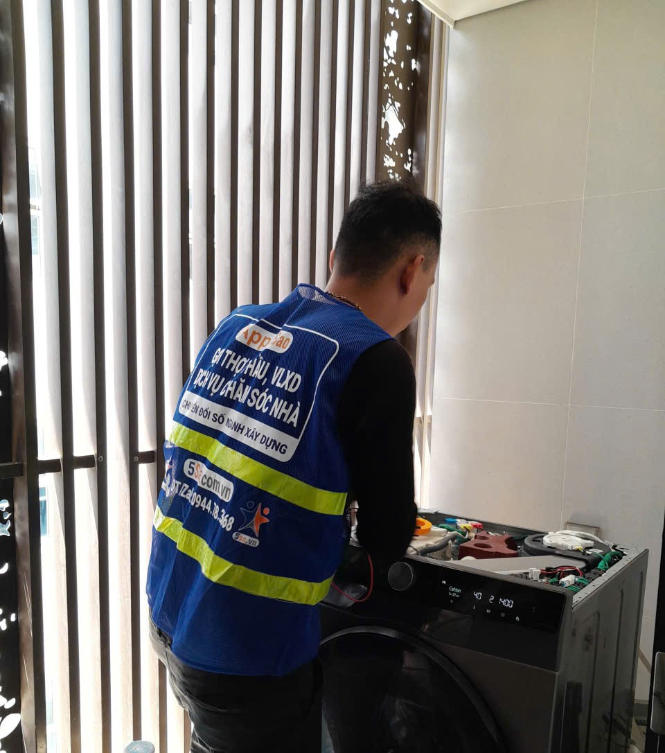 sửa máy giặt tận tâm