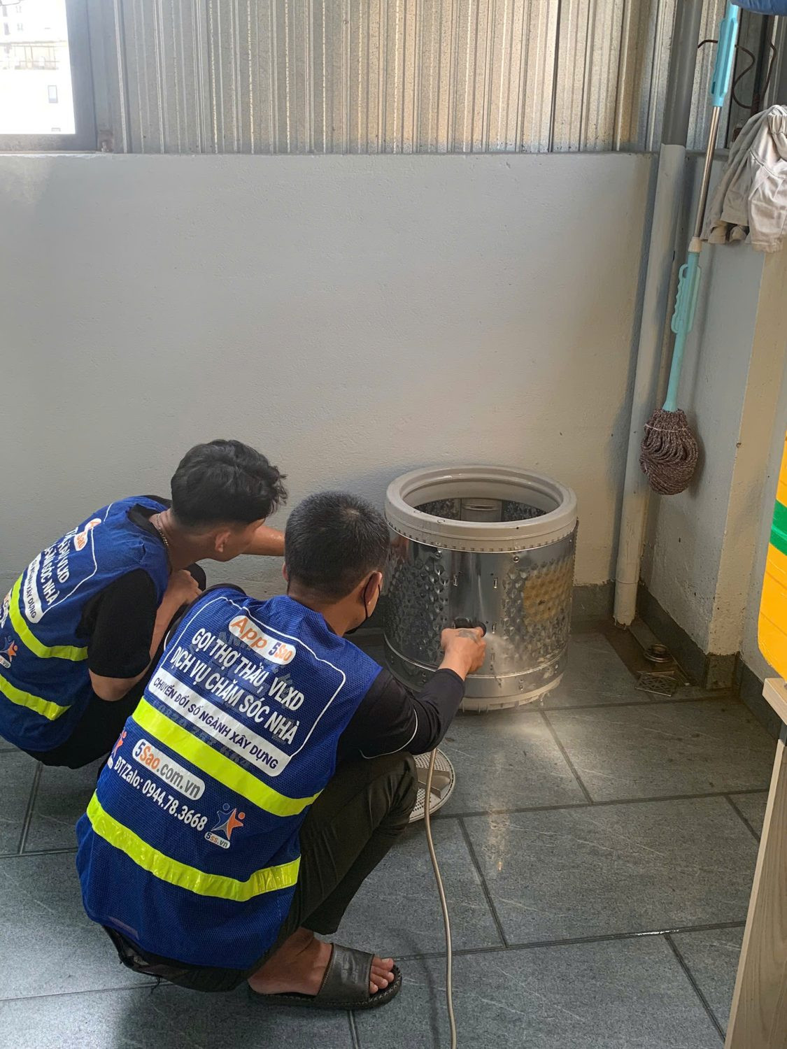 sua may giat da nang